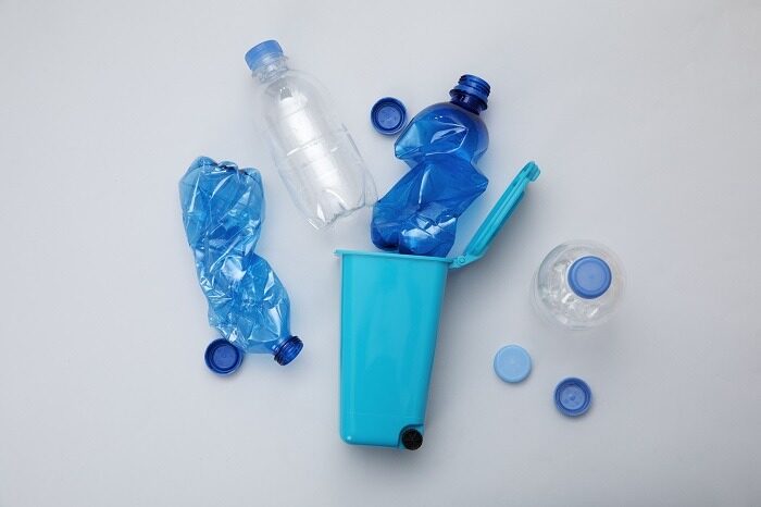top-view-plastic-bottles-bin-arrangement